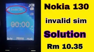 Nokia 130 RM 1035 imei change code 💯 sim invild solution #nokia130 #nokiamobiles