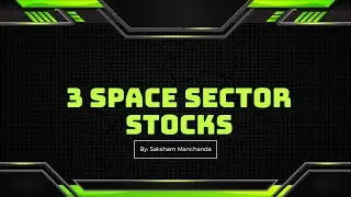 3 Space stock #space #spacestocks