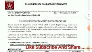 ONGC - ITI And Diploma Apprentice Recruitment 4182 Posts || Oil and Netural Gas Corporation Limited