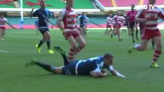 Super chip and catch try at the Millennium Stadium | WRU TV