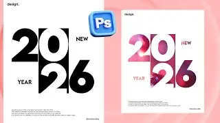 Minimal FLYER Design Tutorial in Photoshop