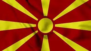 Macedonia Flag Waving Background | HD | FREE DOWNLOAD