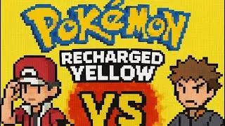 Pokemon Yellow Recharged Part 2 VS Brock