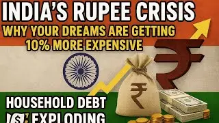 India's Rupee vs USD : Why Your Dreams Are Getting 10% More Expensive & Household Debt is Exploding