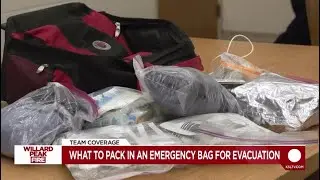 What to pack in an emergency bag for evacuation