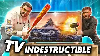 Je teste la TV Indestructible ! (on essaye de la casser)