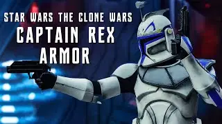 Star Wars The Clone Wars Captain Rex Armor: Breakdown and Suit Up