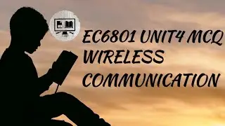 EC6801 | Wireless Communication UNIT 4 | MCQ Explained in Tamil