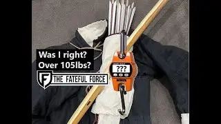Confirming the Real Weight of my Ravenbeak Heavy Warbow