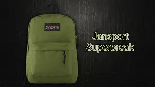 Mochila Jansport Superbreak Olive Green Verde Review Youtube