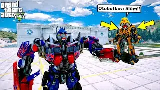 DECEPTİCON'LAR BUMBLEBEE'Yİ VİRÜSLE BEBEĞE DÖNÜŞTÜRDÜ! - GTA 5