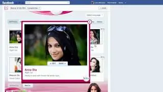 Veet Model Search Facebook Application