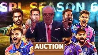 🏏 SPL SEASON 6 🏆 ! Cricket 24 IPL / SPL Auction Live Gameplay in Tamil - Mr SD