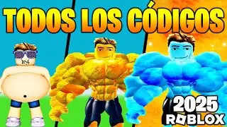 TODOS los C&Oacute;DIGOS de 💪 STRONG MUSCLE SIMULATOR 💪 activos / NEW UPDATE / ROBLOX 2025 / TilloASR