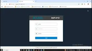 PTP Basic Configuration (DAP-3712)