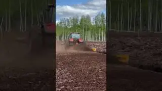Это вам не сенокос.. Meripeat PRF-240 #торф #торфодобыча #бровкорез #профилирофщик