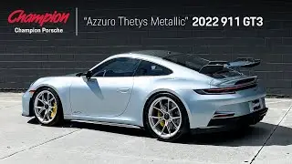 Paint to Sample 911 GT3 in Azzuro Thetys Metallic