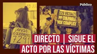 DIRECTO| Víctimas de la Dana y familiares de las 7291 víctimas de residencias, juntos por la verdad