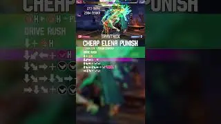 Easy ELENA PUNISH COMBO #sf6 #streetfighter #fgc