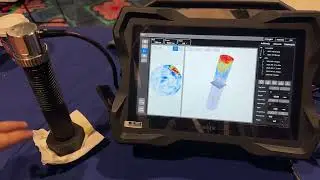 Bolt Crack Inspection with Ultrasonic Matrix PAUT Probe #innovation #TFM #ndtteknik #ndt