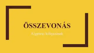 Összevonás