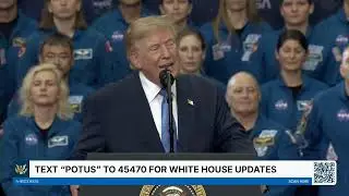 President Trump Participates in the Congressional Space Medal of Honor Presentation