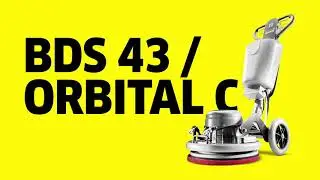 K&Auml;RCHER EINSCHEIBENMASCHINE BDS 43/Orbital C Spray - ANWENDUNG.