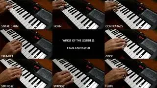 Wings of the Goddess / Final Fantasy XI / YAMAHA PSS-A50
