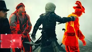 Assassin’s Creed Unity Night Predator Stealth Gameplay with Edward`s Outfit Catacomb Raider