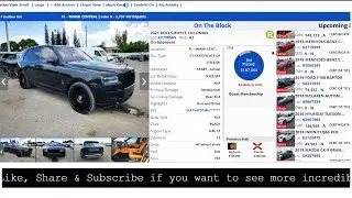2021 Rolls-Royce Cullinan at Copart &ndash; Luxury SUV Salvage Auction!