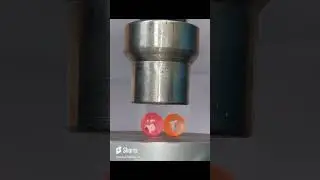 Hydraulic Press Machine Crushing New Balls #viral #shorts #hydraulicpressvs #trending #crushing