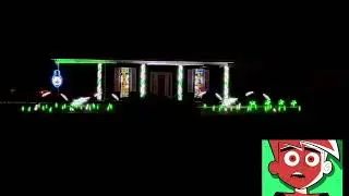 Danny Phantom Theme Song | Christmas Light Show | Holiday Light Show