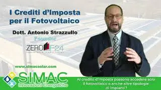 Crediti d'imposta: può accedere solo il fotovoltaico?