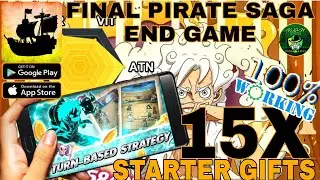 Final Pirate Saga: End Game 15X Starter Gifts for Newbie 🤩 Claim it now! 🔥 All Active Redeem Code 🎁