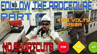 BAGAIMANA RACK OUT VACUUM CIRCUIT BREAKER DENGAN SELAMAT DAN FOLLOW ISOLATION PROCEDURE - 4.16KV