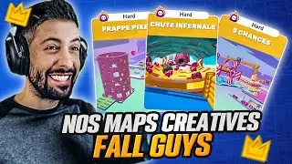 NOS MAPS CREATIVES sur FALL GUYS feat @Kaiden_HD