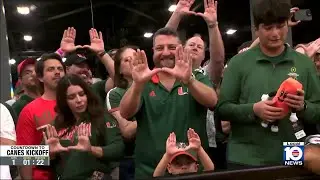 Hurricanes fans show out for pep rally in Miami Beach