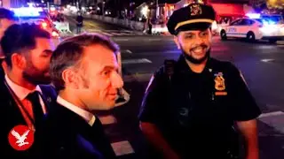 Macron phones Trump after motorcade blocks his route in New York