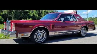 Detailed this Mint 1983 Lincoln Mark VI. 25k Original Miles. A True Survivor.