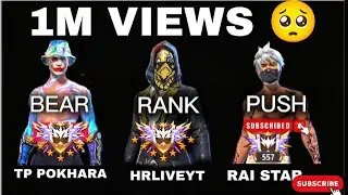 BEAR RANK PUSH 🎮 GRANDMASTER TOP @RaiStar .@TP__FUCKERYT 🥰@GyanGaming ☠️ game play #jurassicworld.