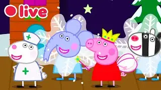 🔴 LIVE Peppa Pig 🎄 Weihnachtsfolgen! ❄️ Winterspaß | Peppa Pig Deutsch