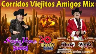 Top Grandes Éxitos de Chuy Vega y Sergio Vega / Corridos Viejitos Mix