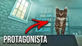 Nesse Jogo o PROTAGONISTA é UM GATO! | CopyCat - Início de Gameplay! | Em Português PT-BR