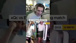 Боксерский поединок xQc против Эль Рубиуса 😭