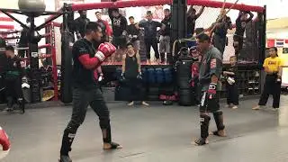 Leaping Left Hook