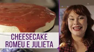 Cheesecake de queijo com goiabada