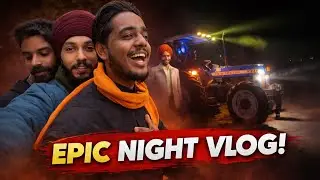 From Bike Ride to Tractor Fun | Crazy Night Vlog 😆