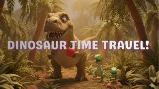 Time Travel to Dinosaur Age! 🦖 | Clay Animation Adventure