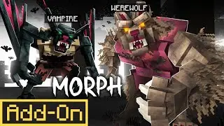 Werewolf & Vampire Morph Add-On | Minecraft Marketplace | Showcase