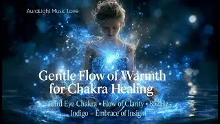 852Hz Third Eye Chakra Healing 💙🌌 Flow of Clarity 💙 Indigo &ndash; Embrace of Insight #Healing #852Hz 瞑想音楽